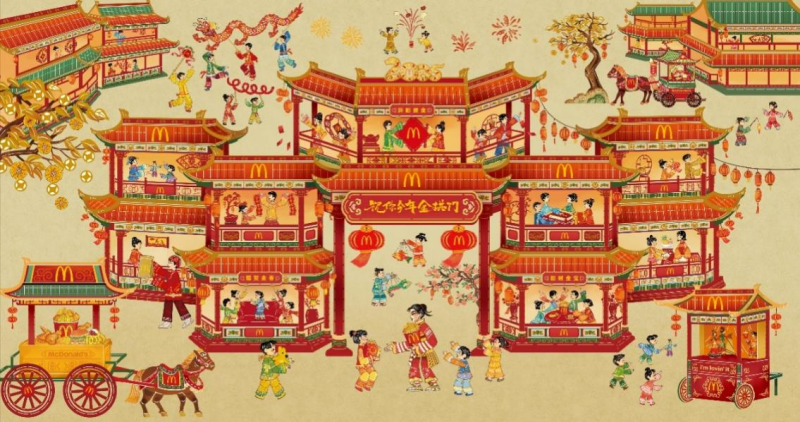 金拱门与上美影四度携手,九款限定美味点燃金蛇新春